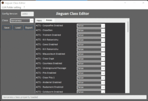 Diablo 2 Resurrected Bot Interface Config Areas
